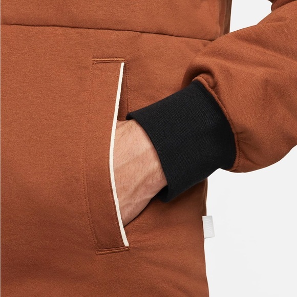 Nike Sportswear Essentials+ Therma-FIT 1/2 Zip Hooded Fleece DJ9777-204 - Picture 5 of 12